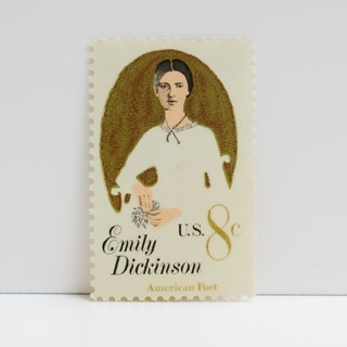 Vintage Unused Stamps - Emily Dickinson, 8 cent - Set of 5 Postage Stamps