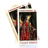 "Angel Gabriel" Postage Stamps | Christmas Issue | Unused USPS Postage 6c | Pack of 20 Postage Stamps