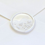 By the Sea- Customizable Color- Hand-Crafted Wax Seals- Set of 25 Wax Seals