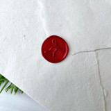 Bow Red Wax Seal - set of 10 Wax Seals