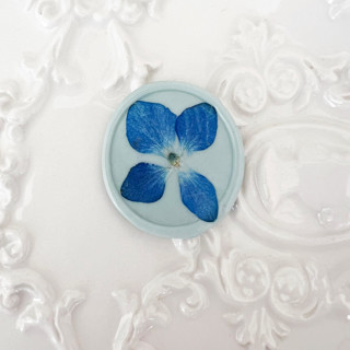 Blue Hydrangea Wax Seal in Seafoam | Pack of 10 Wax Seals