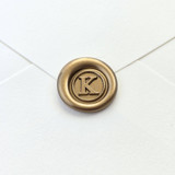 Mini Monogram- Customizable Color- Set of 25 Hand-crafted Wax Seals Wax Seals