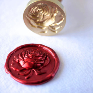 Bella Rosa Wax Seal Stamp 25mm Wax Seals