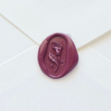 Calla Lily- Mulberry - Hand-crafted Wax Seals- Set of 25 Wax Seals