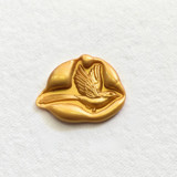 Long-Tailed Bird- Hand-crafted Wax Seals - Customizable Color- Set of 25 Wax Seals
