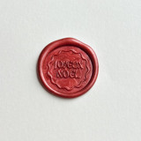 Joyeux Noel Wax  Seal Stickers- Pack of 10 Wax Seals