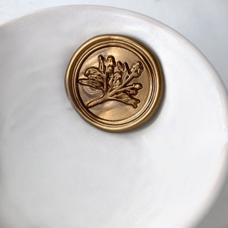 Flower Wax Seal  Pack of 10, Customizable Color Wax Seals