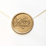 We've Moved- Customizable Color- Set of 25 Hand-crafted Wax Seals