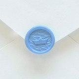 Mini Paper Boat- Hand-crafted Wax Seals- Customizable Color- Set of 25 Wax Seals