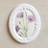 Fine Art Wax Seals // Lilac Lillies (Set of 3) Wax Seals
