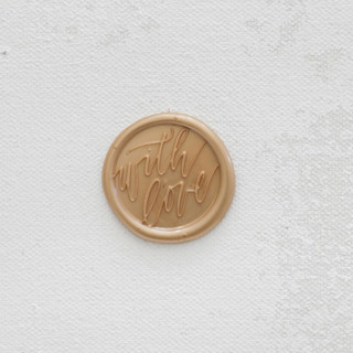 Custom with Love Wax Seals | Set of 50 Wax Seals