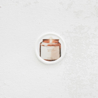 Holiday Candle Vellum Wax Seals for Holiday Cards | Set of 25 Wax Seals