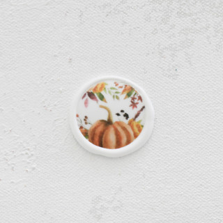 Fall Pumpkin Vellum Wax Seals | Set of 25 Wax Seals