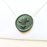 Saguaro- Customizable Color- Set of 25  Hand-crafted Wax Seals Wax Seals