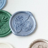 Custom Color and Icon Self Adhesive Wax Seal Sticker | Set of 10 Wax Seals