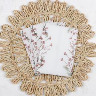 Holiday Red Berries Vellum Jackets for Invites and Holiday Cards | Size 5x7 |  Set of 25 Wax Seals