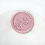 Camelia Flower Wax Seal, Pack of 10, Customizable Color Wax Seals