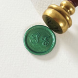 Customizable Color, Hand-crafted Wax Seal Stickers | Set of 10 Wax Seals