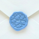 Paper Boat- Hand-crafted Wax Seals- Customizable Color- Set of 25 Wax Seals