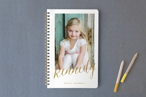 Scripted Name Journals and Planners