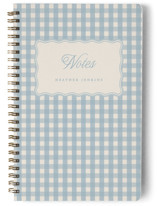 Scalloped Gingham Journals and Planners