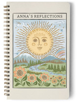 Golden sun tarot birthday card