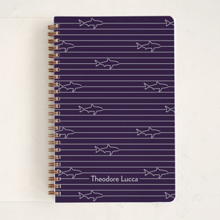 Shark Stripe Journals and Planners