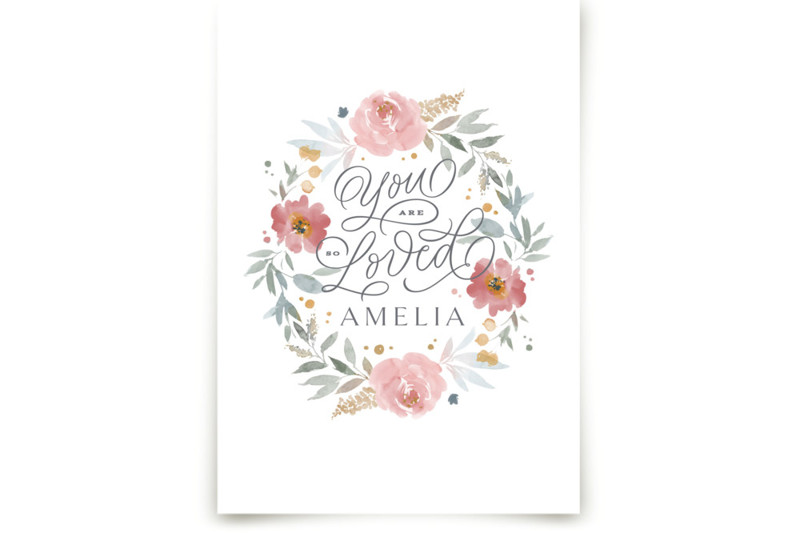 You Are So Loved Little One Nursery Art Prints by Kristen Smith Minted
