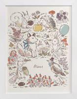 The Forest Story Nursery Art Prints