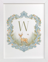 The Little One’s Crest Nursery Art Prints