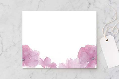 Soft Florals Personalized Stationery