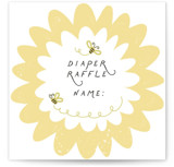 Little Bees Book Request Mini Novelty Enclosure Cards