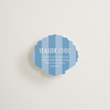 wide stripes Mini Novelty Enclosure Cards