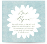 Wildflower Ribbon Novelty Enclosure Cards