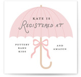 Umbrella Novelty Enclosure Cards