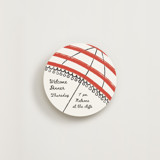 Striped Umbrella Novelty Enclosure Cards