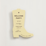 Big Type Boot Novelty Enclosure Cards