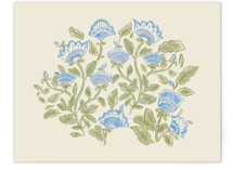 Patterned florals Novelty Enclosure Cards