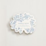 Classic Toile Novelty Enclosure Cards