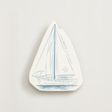 Simple Sailboat Novelty Enclosure Cards