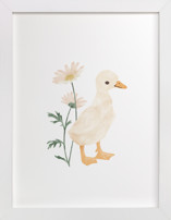 Animals and Daisies 1 Nursery Art Prints