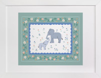 Vintage Safari 1 Nursery Art Prints
