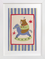 The Bear That Riding The Rocking Horse