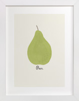 Round Fruit Duo 2 Nursery Art Prints