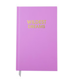 Wildest Dreams - Lavender Hardcover Journal Notebook