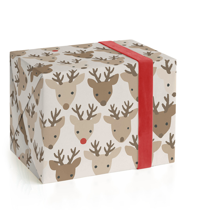 Red nose Wrapping Paper Sheets