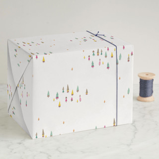 Skyer av Skog Wrapping Paper Sheets