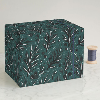 Abstract Pine Wrapping Paper Sheets