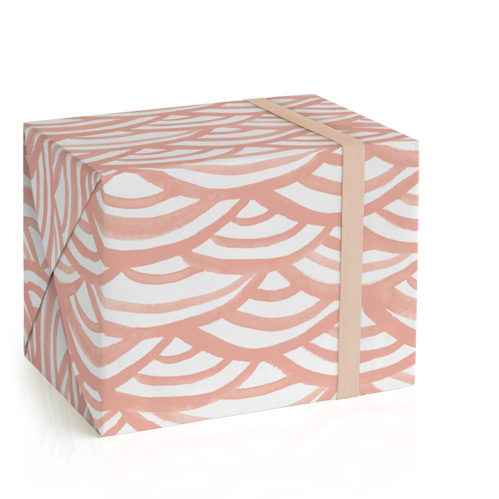 Watercolor Bunting Wrapping Paper Sheets