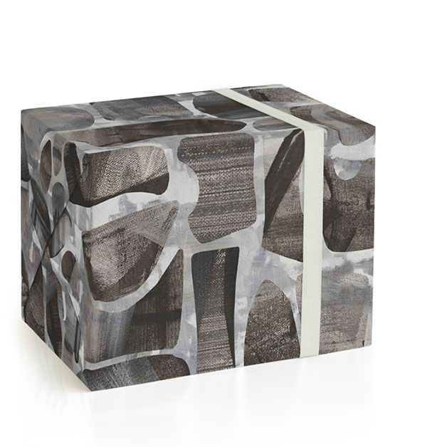 Terrazo Grey Wrapping Paper Sheets